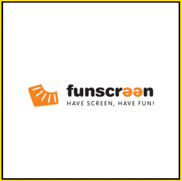 funscreen-yellow-frame-logo